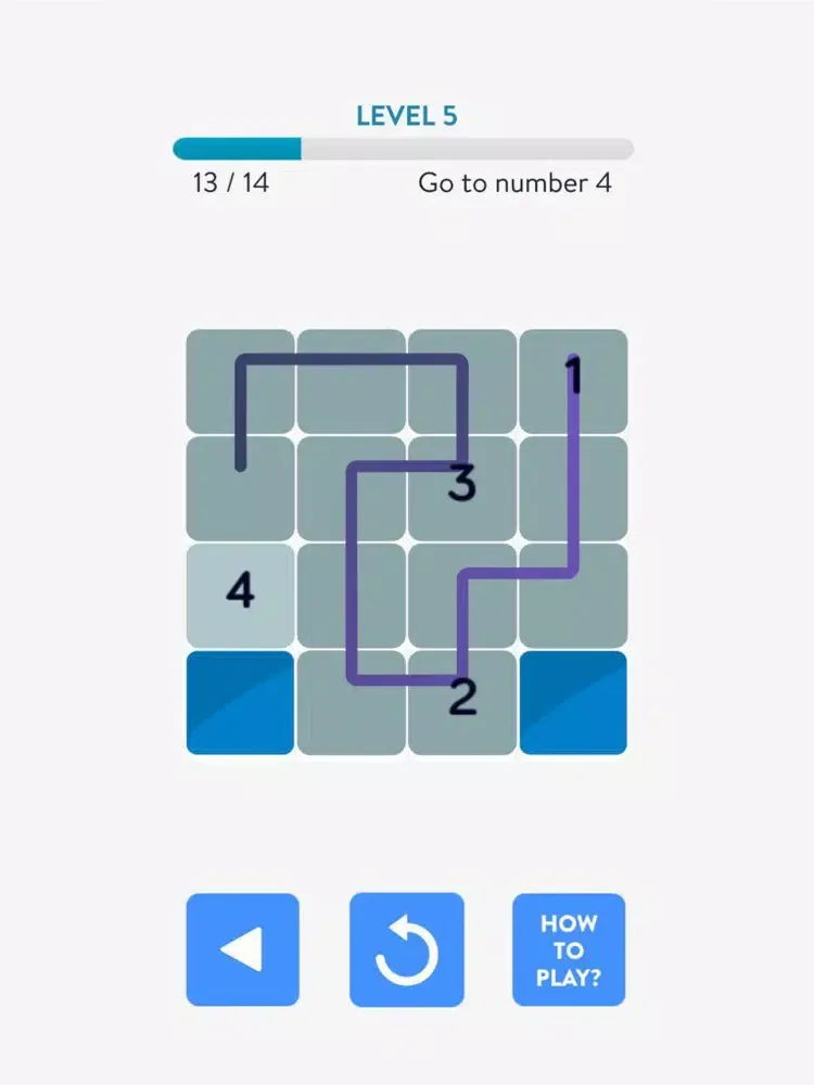 Ảnh chụp màn hình của Line the Numbers - Puzzle Game iPad 