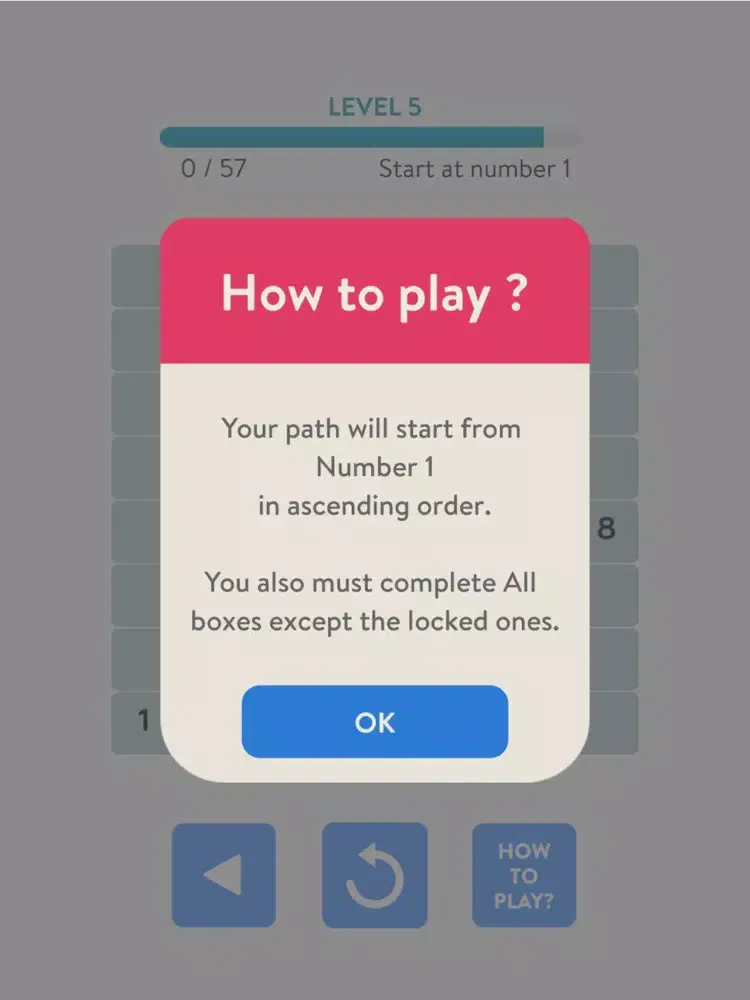Ảnh chụp màn hình của Line the Numbers - Puzzle Game iPad 