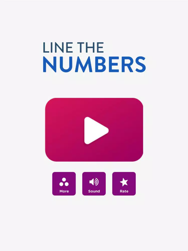 Line the Numbers - Puzzle Game iPad  스크린샷