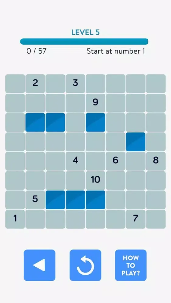 Ảnh chụp màn hình của Line the Numbers - Puzzle Game