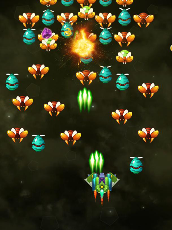 Скриншоты Alien Galaxy Shooter 1945 iPad 