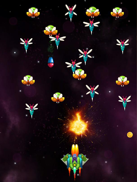 Скриншоты Alien Galaxy Shooter 1945 iPad 