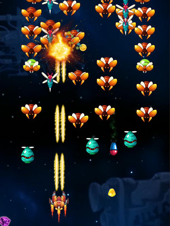 Скриншоты Alien Galaxy Shooter 1945 iPad 