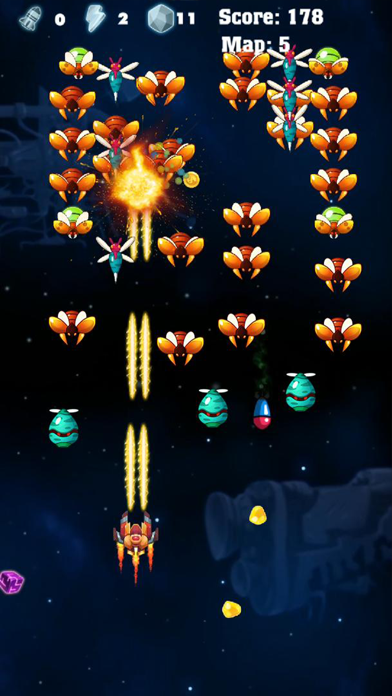 Скриншоты Alien Galaxy Shooter 1945