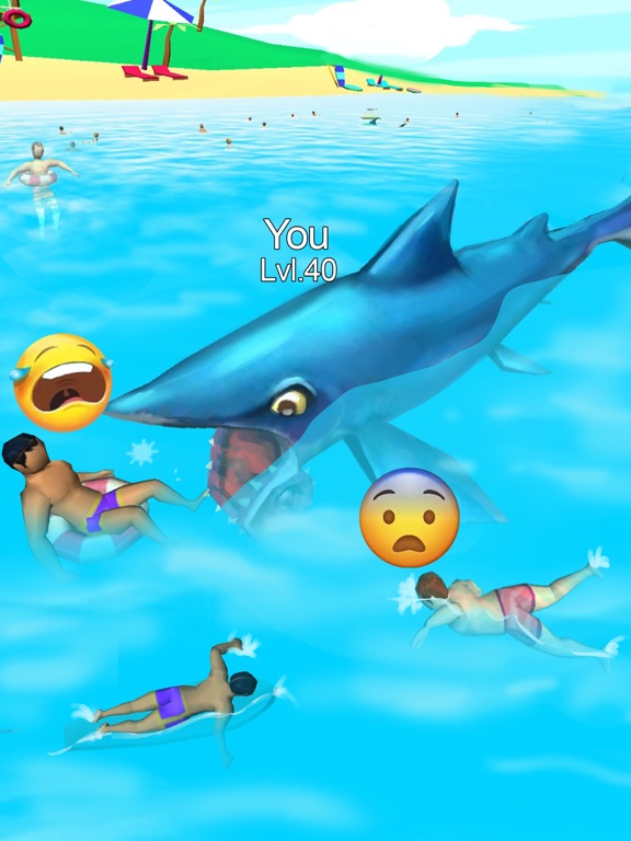 Shark Attack -Simulator games iPad  سکرین شاٹس
