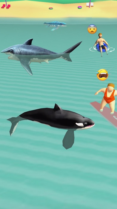 Shark Attack -Simulator games سکرین شاٹس