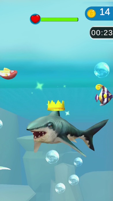 Tangkapan skrin Shark Frenzy 3D