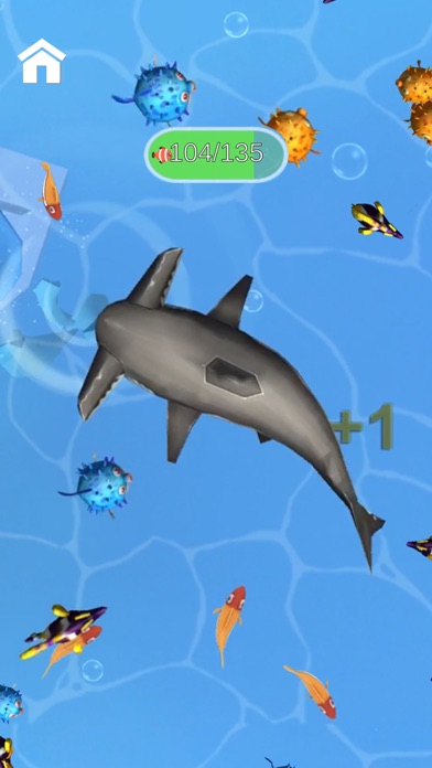Tangkapan skrin Shark Frenzy 3D