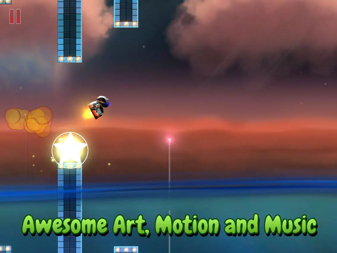 Tangkapan layar Galaxy Groove iPad 