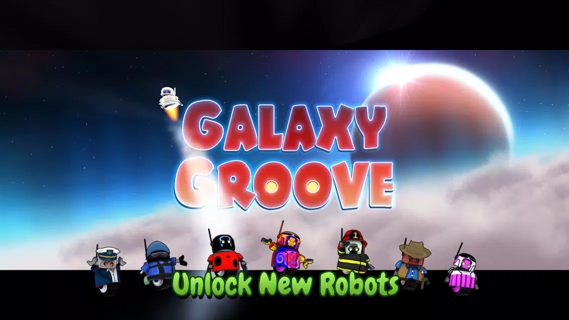 Tangkapan layar Galaxy Groove