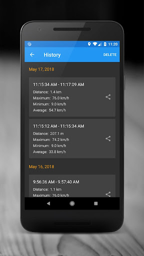Speedometer, Distance Meter Screenshots