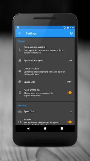 Speedometer, Distance Meter Screenshots
