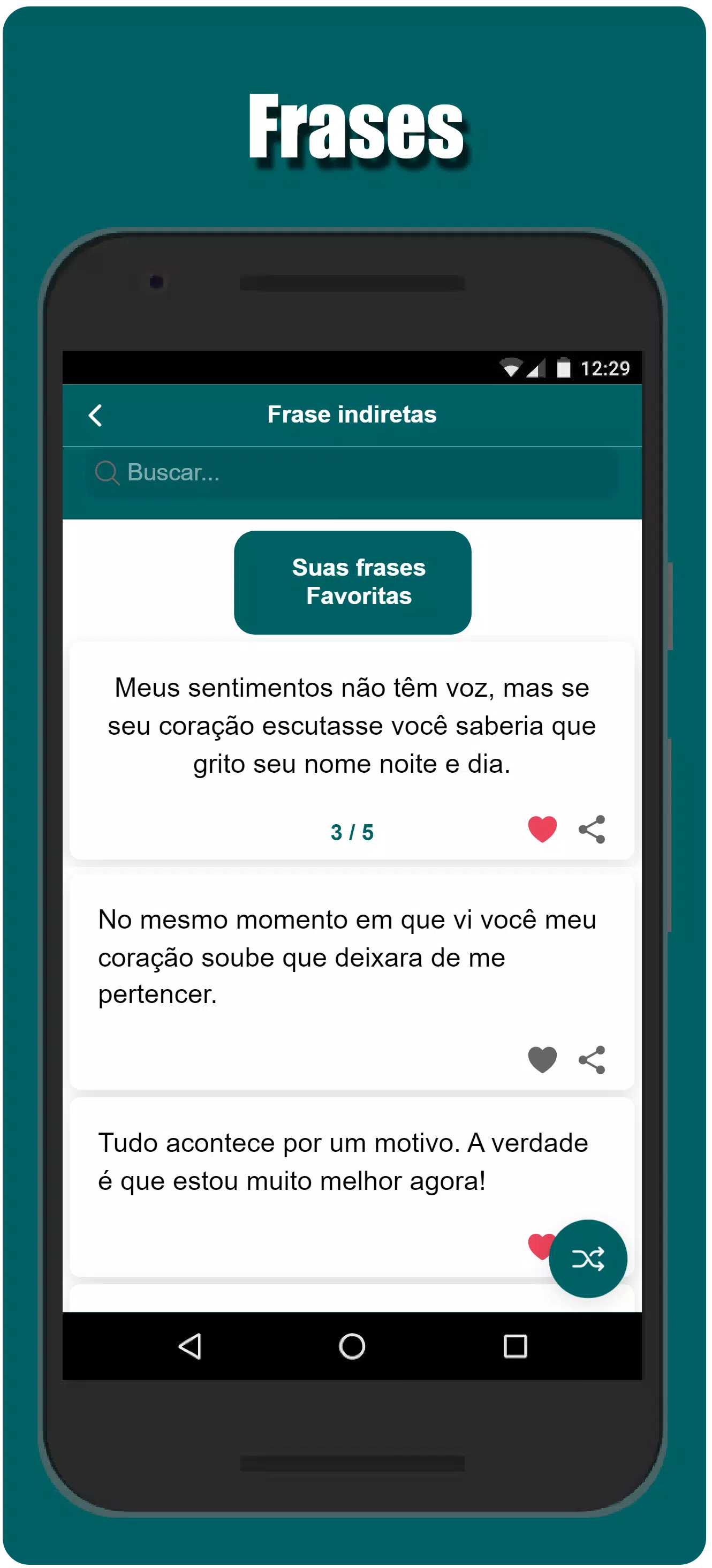 Frases de Indiretas Screenshots