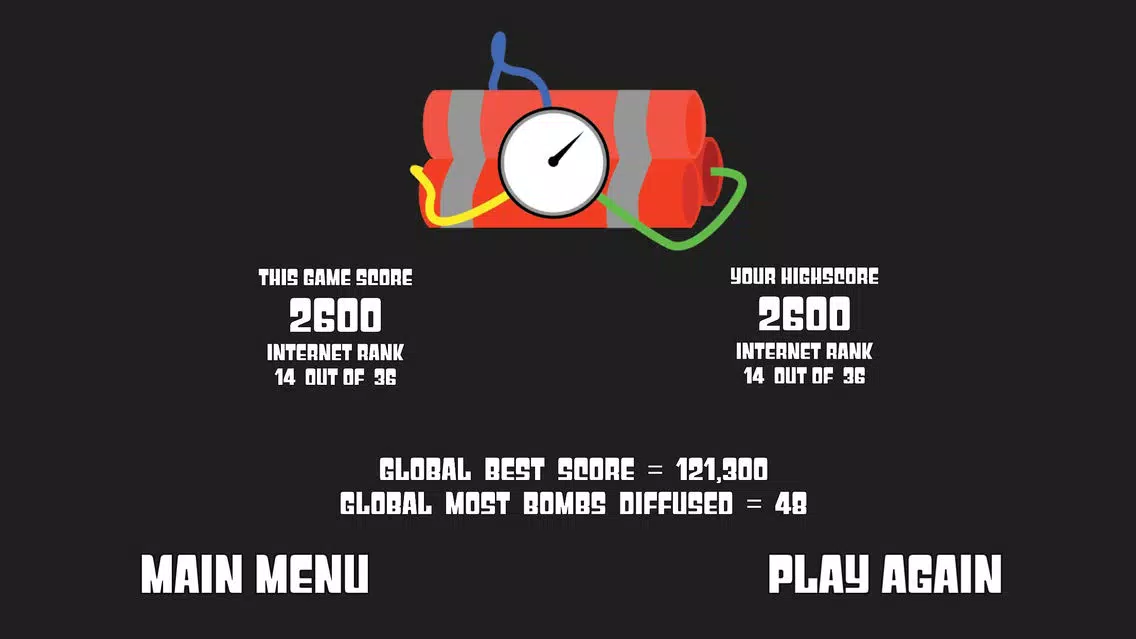 Swipey Bombs سکرین شاٹس