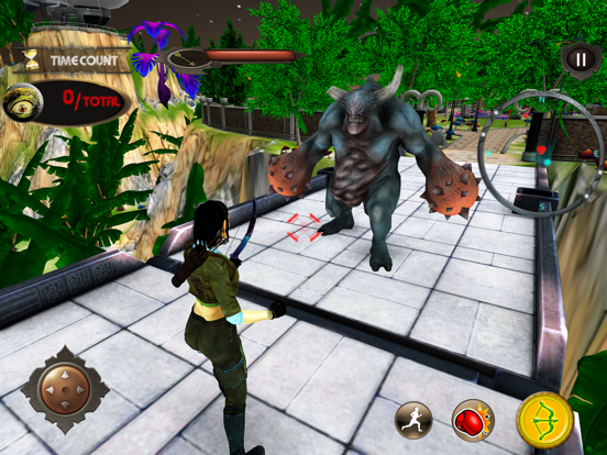 Tangkapan skrin Forest Monster Fear iPad 