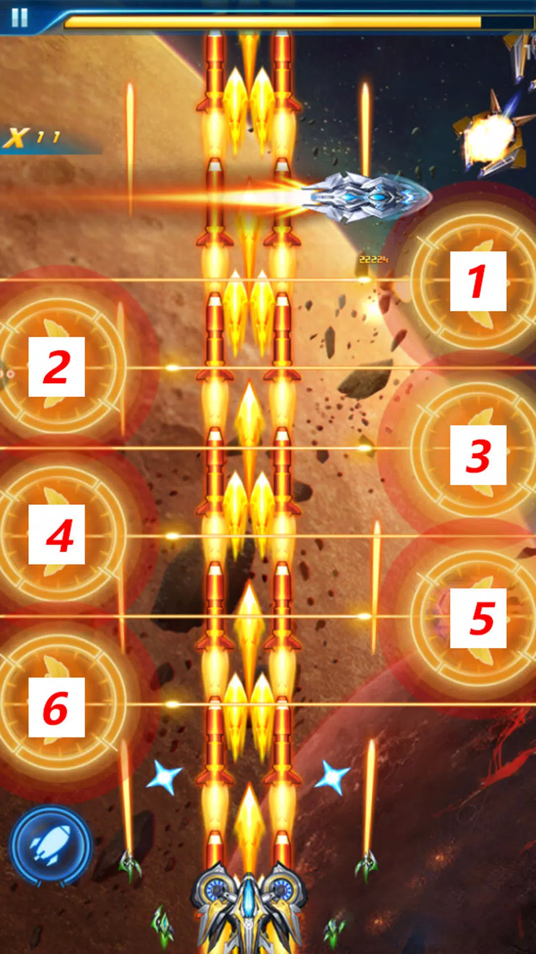 Thunder Air Fighter Battle Screenshots