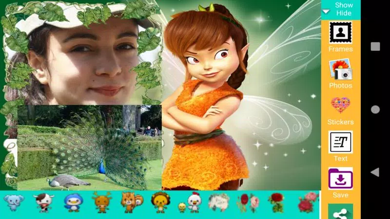 Fairy photos frame Screenshots