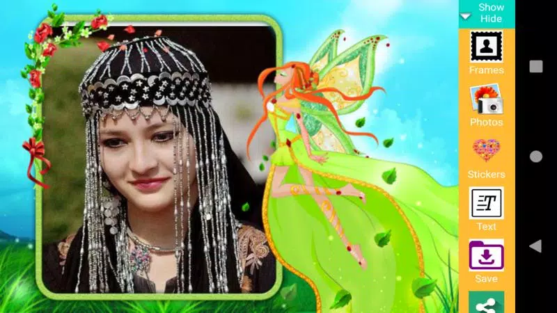 Fairy photos frame Screenshots