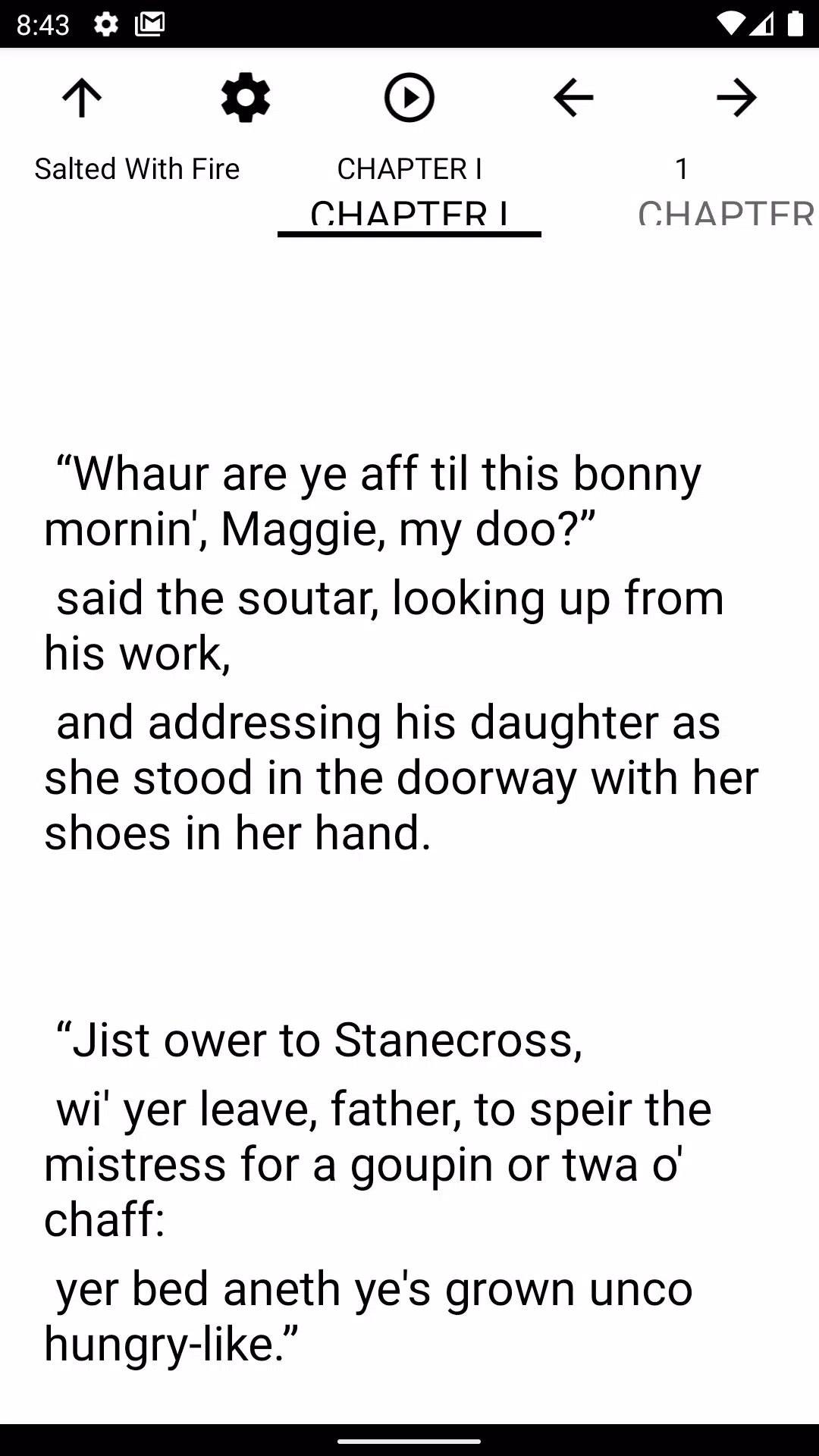 Book, Salted With Fire Screenshots