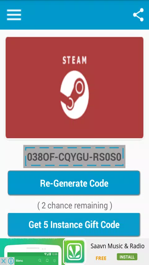 Free Gift Code Generator Screenshots