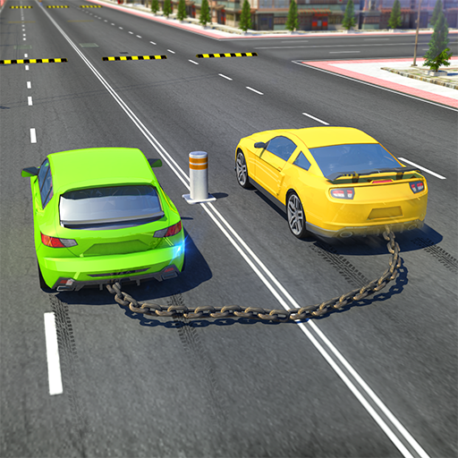Chained Cars against Ramp Chained Cars against Ramp