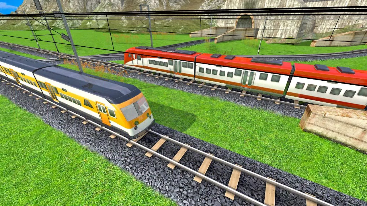 Euro Train Racing Screenshots