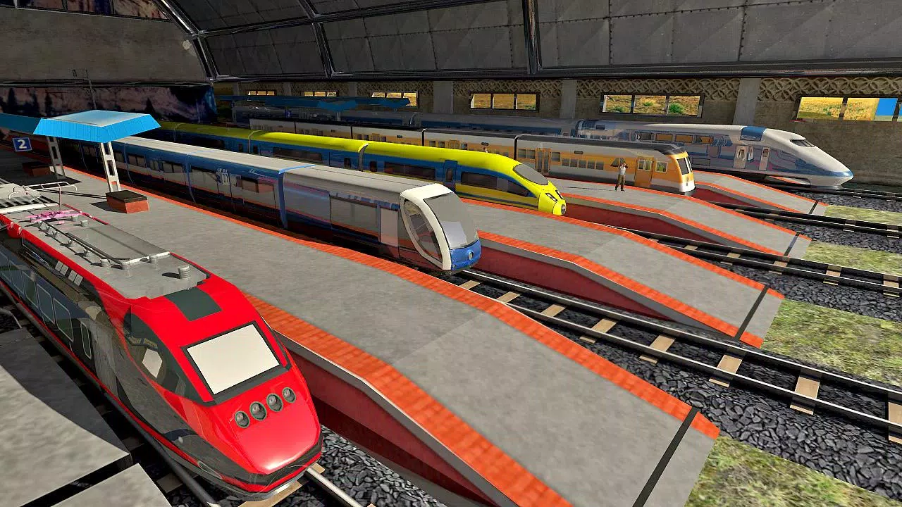 Euro Train Racing Screenshots