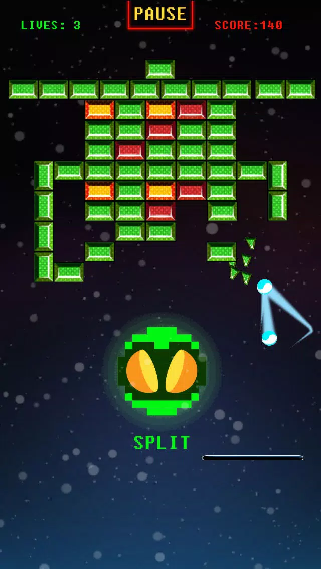 Space Bricks Breaker Free スクリーンショット