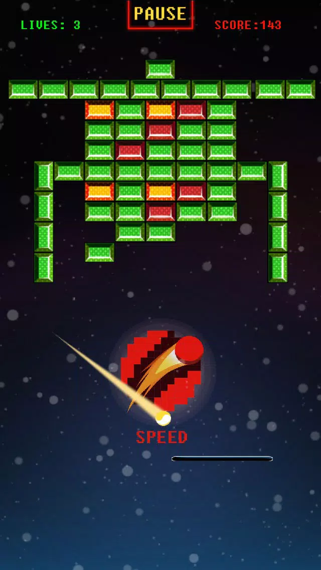 Space Bricks Breaker Free スクリーンショット