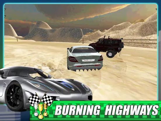 تصاویر 3D Road Speed X- Extreme Fast Car Free iPad 