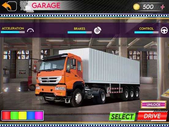 صور European Truckers Simulator iPad 