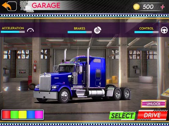 صور European Truckers Simulator iPad 