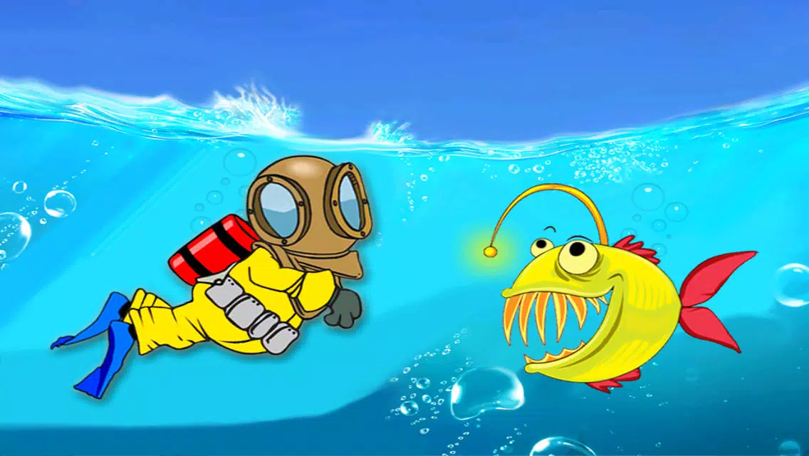 Sink or Swim - Underwater Treasure Quest with Sharks & Dangerous Fish Water Dive Free Game স্ক্রিনশট
