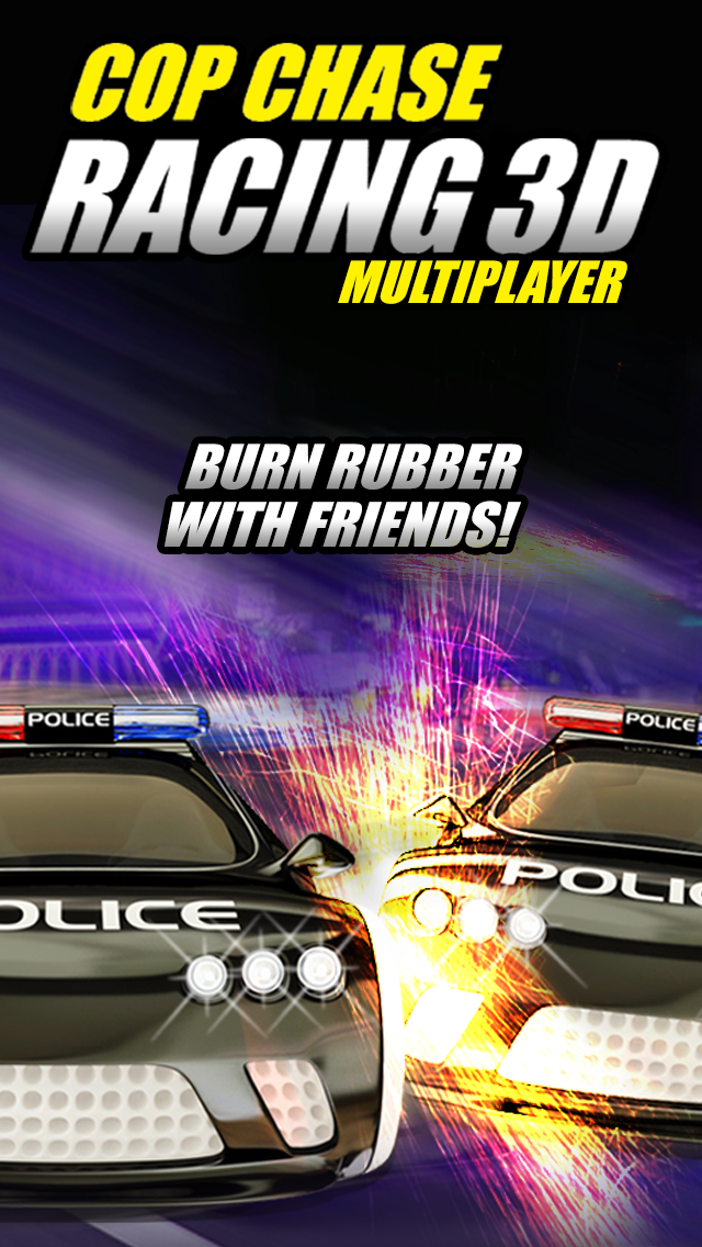 Cop Chase Car Race Multiplayer Edition 3D FREE - By Dead Cool Apps Screenshots