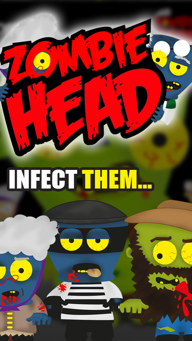 A Zombie Head Free HD - Virus Plague Outbreak Run Screenshots