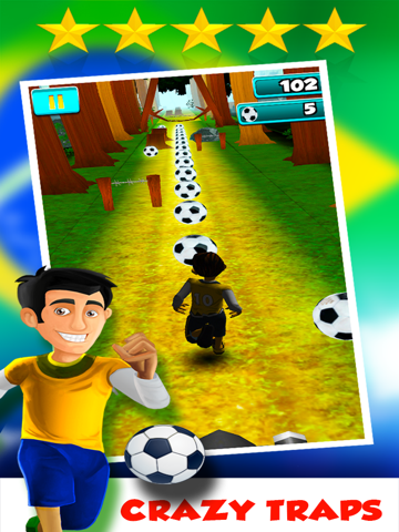 A Brazil World Soccer Football Run 2014: Road to Rio Finals - Win the Cup! iPad Screenshots
