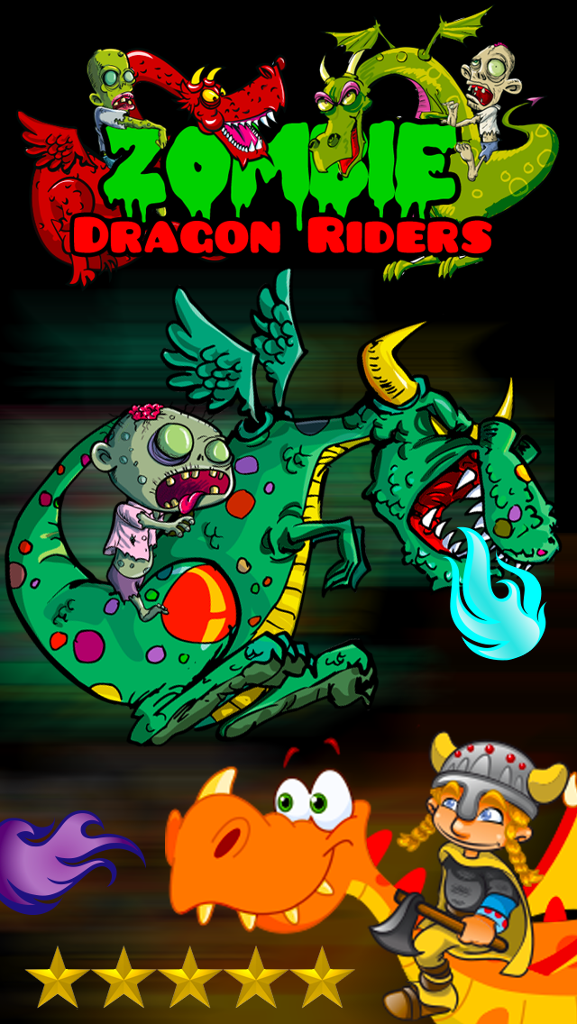 A Zombie Dragon Rider in The City : FREE Flying & Shooting Multiplayer Games - By Dead Cool Apps Screenshots
