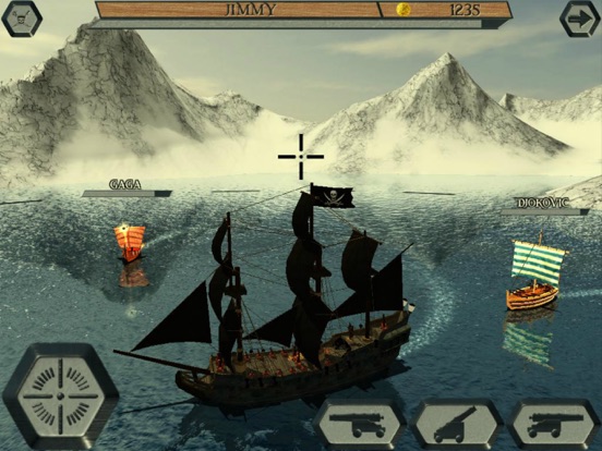 Tangkapan skrin World Of Pirate Ships iPad 
