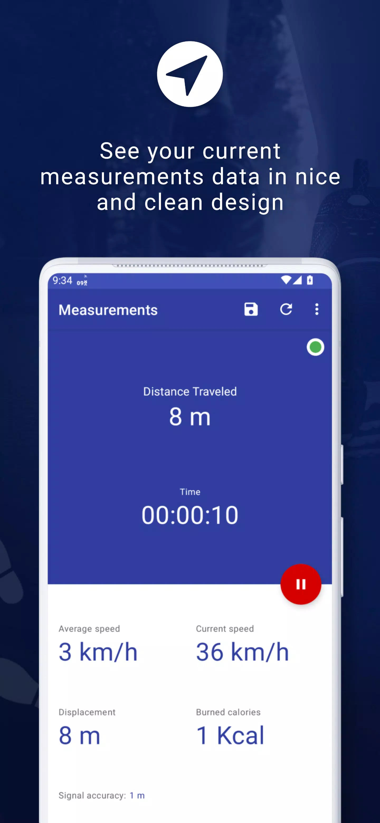 My GPS Odometer Screenshots