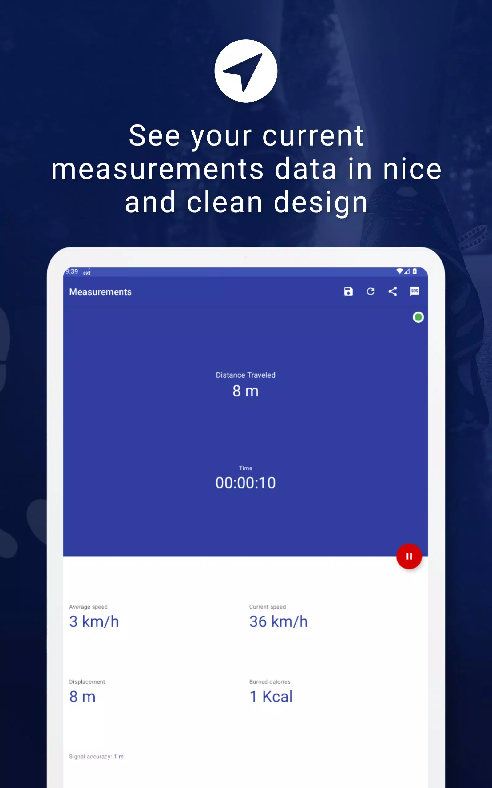 My GPS Odometer Screenshots