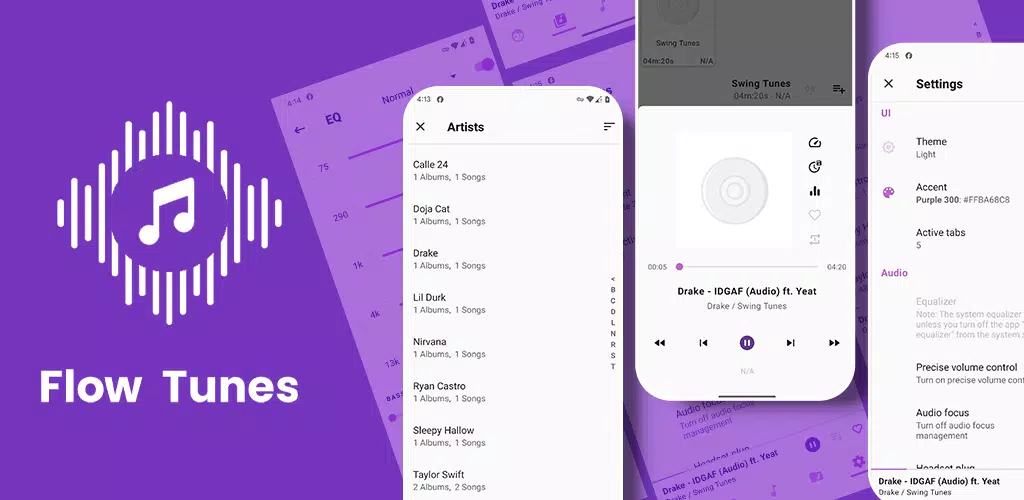 Flow Tunes Screenshots