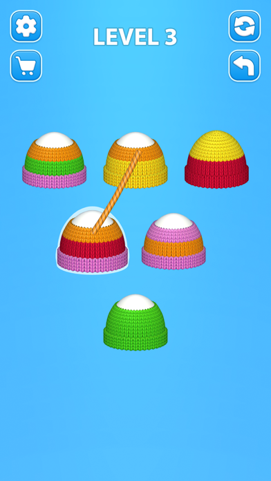 Cozy Knitting: Color Sort Game Screenshots