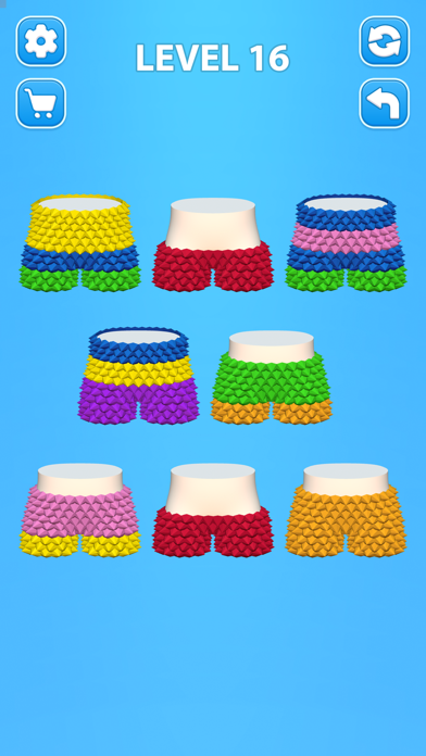 Cozy Knitting: Color Sort Game Screenshots