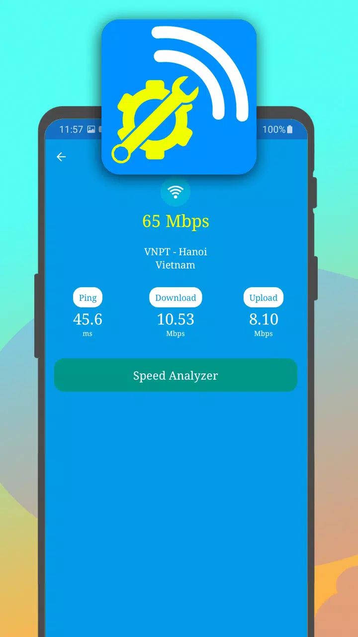 internet speed WiFi analyzer Screenshots