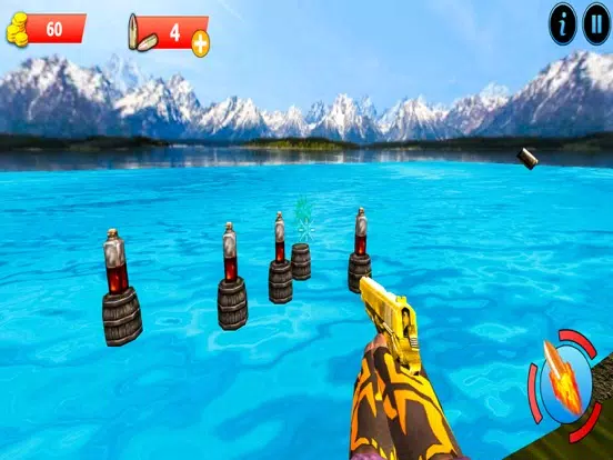 ภาพหน้าจอของ Flip Bottle Shooting iPad 