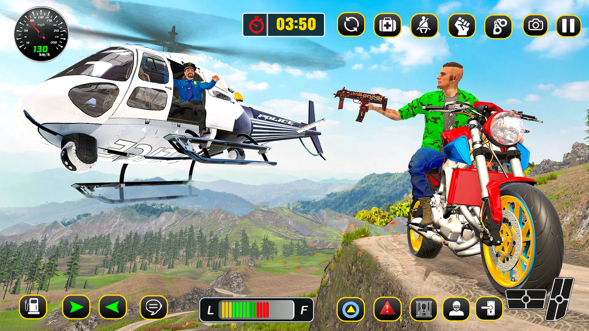 Police Helicopter: Thief Chase Screenshots