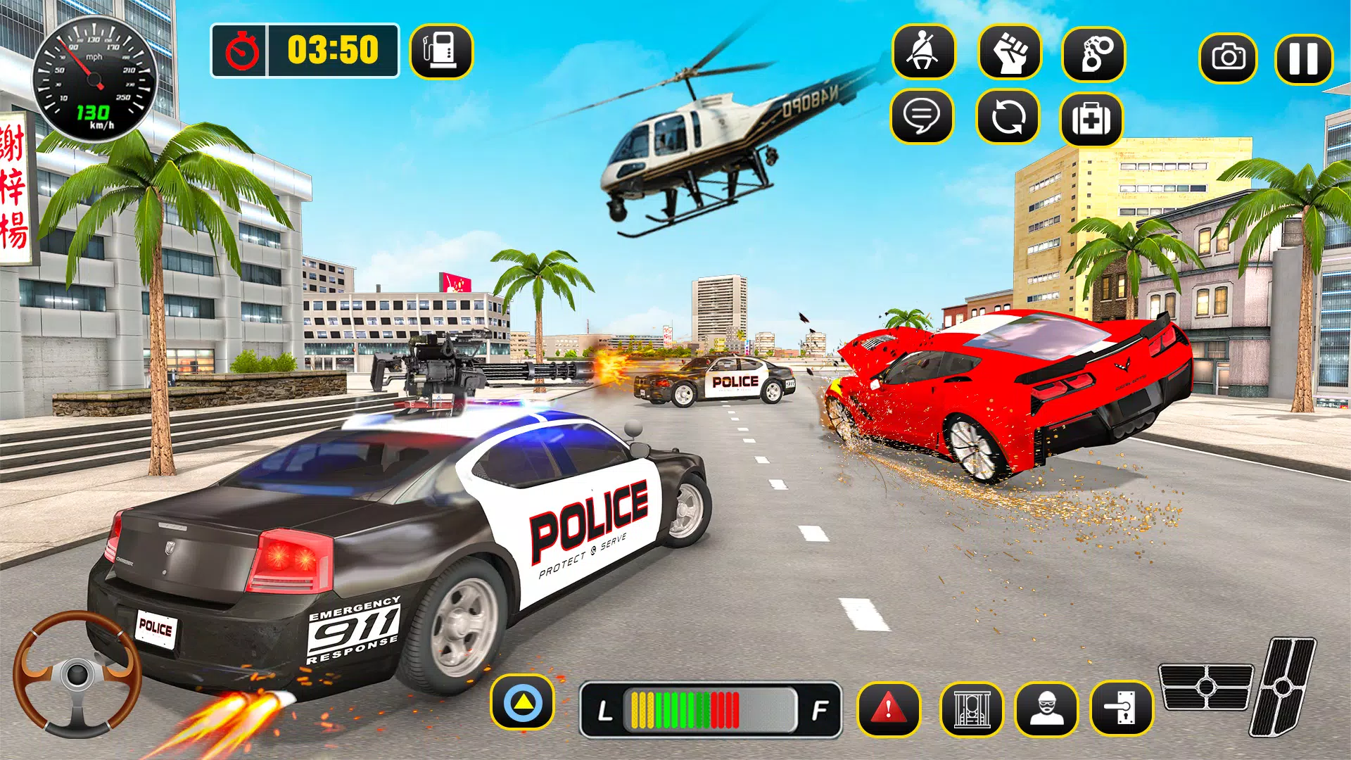 Police Helicopter: Thief Chase Screenshots