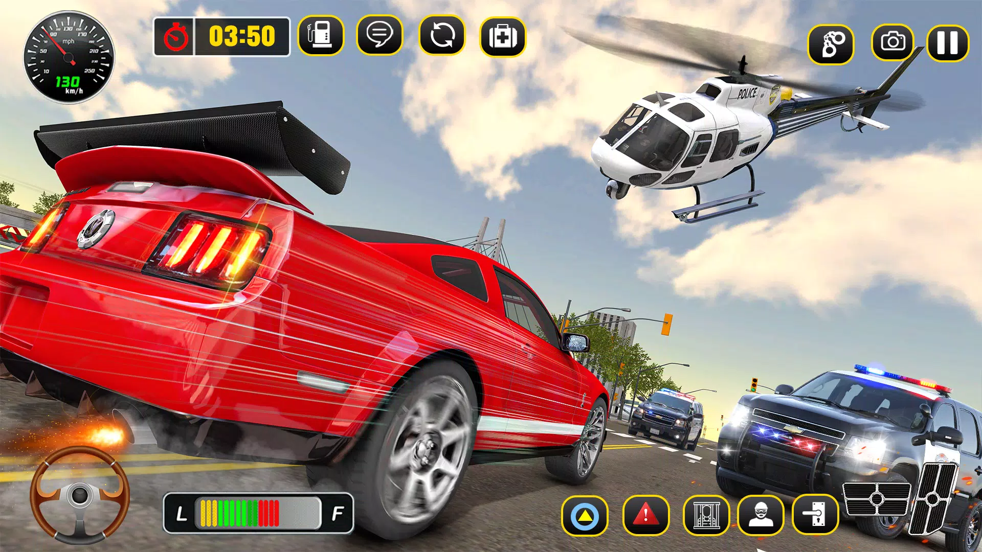Police Helicopter: Thief Chase Screenshots