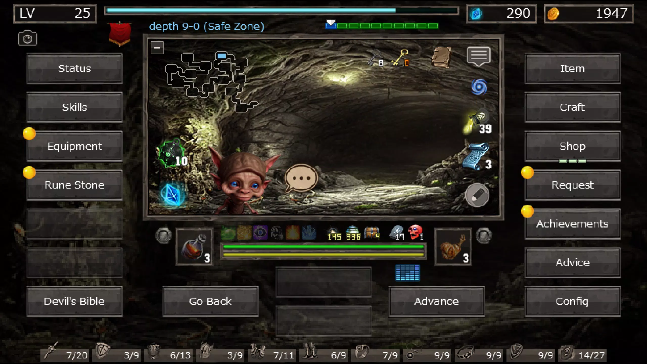 Hole of Abaddon: Dark RPG Screenshots