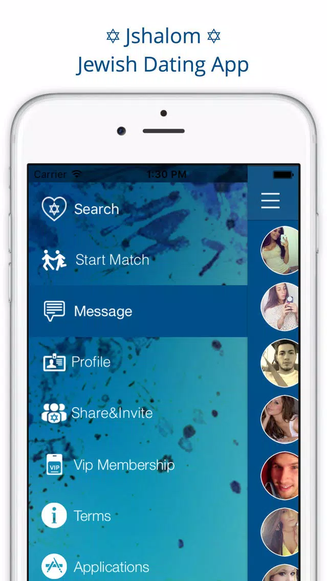 Jshalom - Jewish Dating App! Meet Jewish Singles, Chat and Love Screenshots